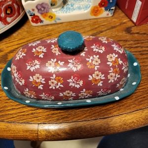 Pioneer Woman butter dish